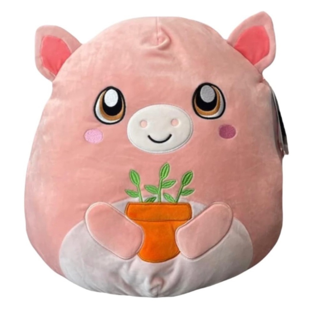 NWT! SQUISHMALLOWS 16” Hettie (Anime Eyes) the Pig